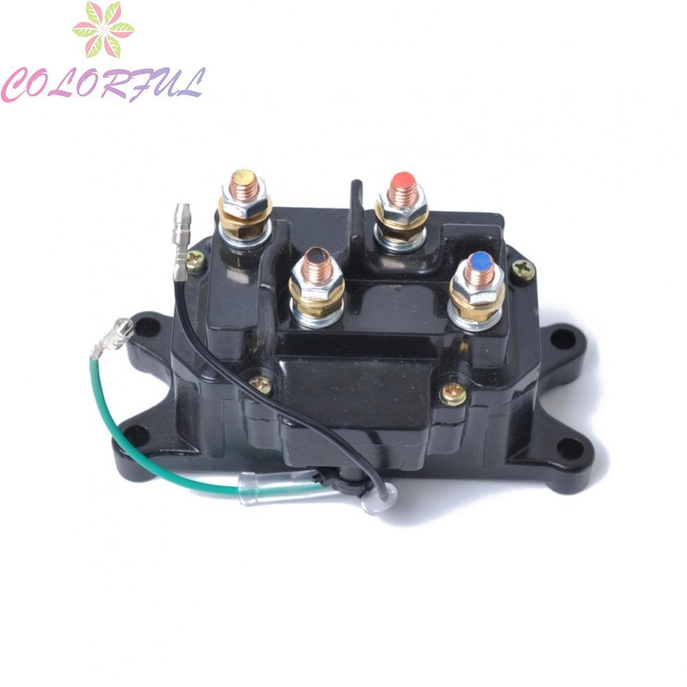 12V Winch Solenoid รีเลย์ ATV UTV ระบบไฟฟ้าเปลี่ยนโดยตรงสําหรับ 63070