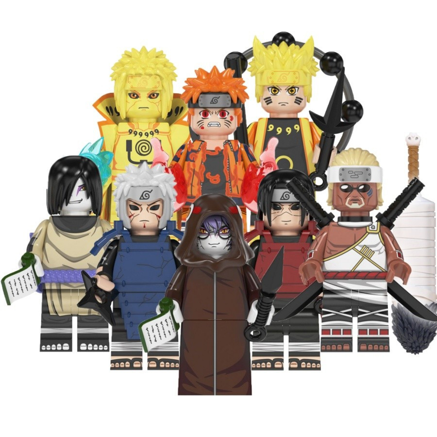 Naruto Action Figure Yakusni Kabuto Namikaze Minato Killer Bee Orochimaru Senju Hashirama ของเล่นคอล