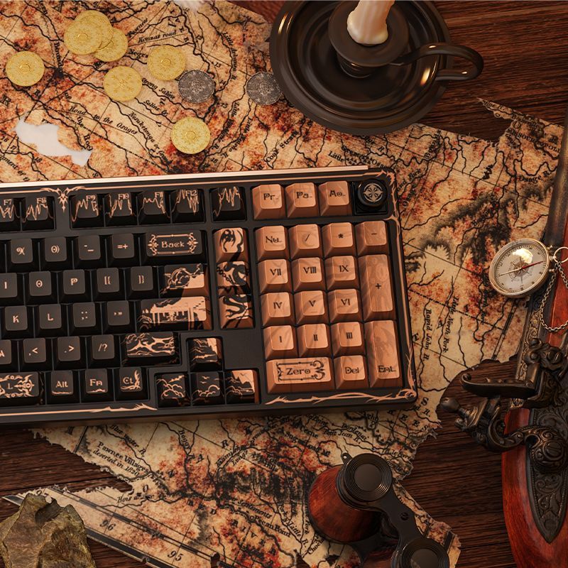 Yang Yang Chaochan Commercial Co., Ltd. VALKYRIE VALKYRIE VK99Pro Key Shadow คีย์บอร์ดเครื่องกลแบบกํ