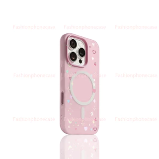 เคสแข็ง ลายการ์ตูน มีแม่เหล็ก ป้องกันรอย กันกระแทก เข้ากับ iPhone 12-17 Pro Max ทุกรุ่น XPGDCXK016