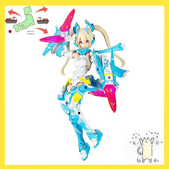 [Japanese Version] Megami Devices Shura Ninja Aoi 140mm 1/1scale plastic model molded color KP465R