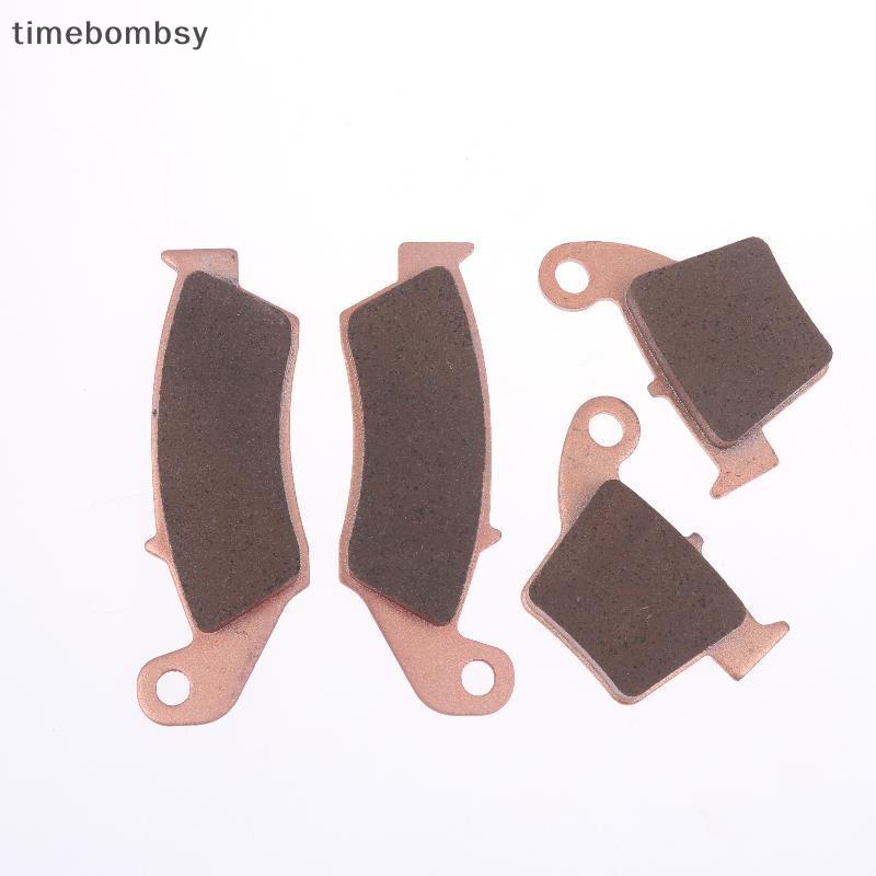(เวลา) ผ้าเบรคหน้าหลังสําหรับ XR250 XR250S XR 250 CR250 CR250R CRF250 CRF250R CRF250X CRF450 CRF450R