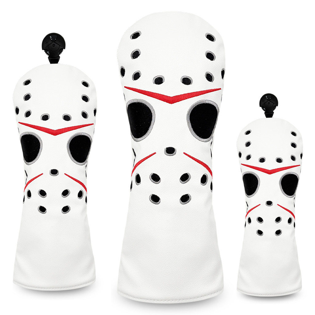 Jason Hockey Mask cover ไม้กอล์ฟ golf head cover Headcover Protector Club Headcover