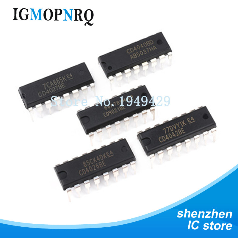 10 CD4049UBE CD4049 DIP CD4049BE DIP-16 CD4047BE CD4047 CD4046BE CD4046 CD4044BE CD4043BE CD4042BE C