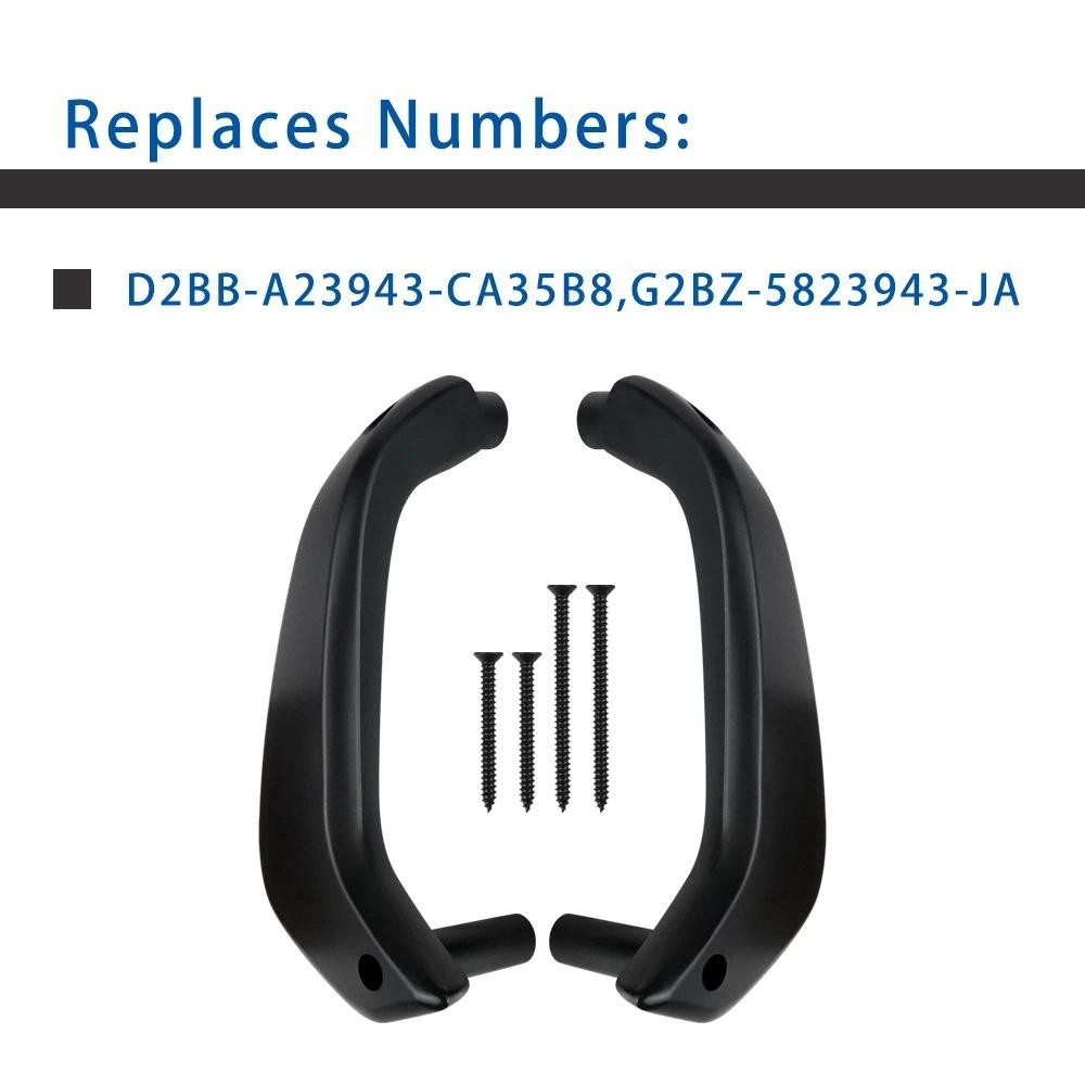 1 คู่ภายในประตูดึงมือจับ D2BB-A23943 สําหรับ Ford Fiesta คู่มือหน้าต่าง 2011-2020 G2BZ-5823943-JA D2