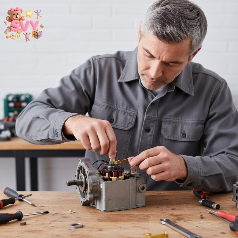 [SVY] 2/6/10 ชิ้นสว่านไฟฟ้า DIY เครื่องมือไฟฟ้า DC มอเตอร์คาร์บอนแปรงสําหรับ RS-775WC RS-775SH RS-77