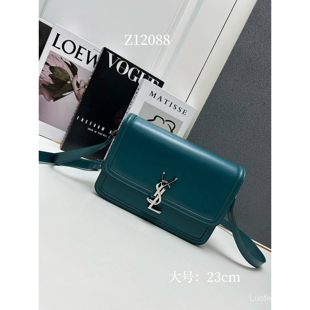 กระเป๋าสะพายข้าง Saint Laurent คลาสสิค หนังวัวแท้ แบบสายเดียว - YSL