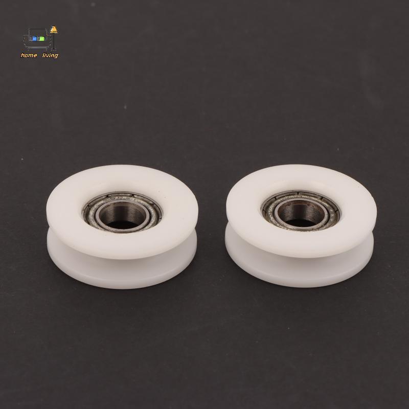 [Onw] 1/2 ชิ้น 8*28*9 มิลลิเมตร U Groove Roller Pulley พลาสติก 688 แบริ่งรอก/ล้อขับเคลื่อน, POM Guid