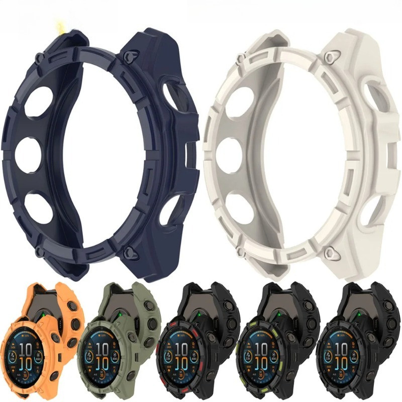 Hollow สําหรับ Garmin Enduro 3 TPU Anti-Scratch เปลือกป้องกันสําหรับ Garmin Enduro3 ไม่มีหน้าจอสมาร์