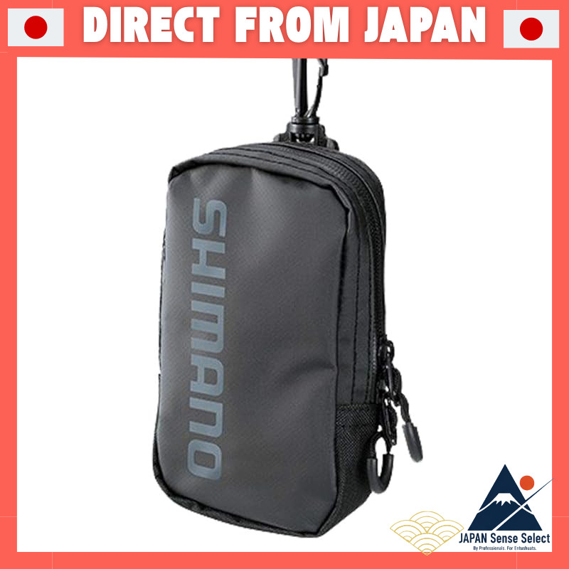 【Direct from Japan】
SHIMANO Fishing Pouch - Black, Model BP-071S