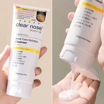 ((ทําความสะอาดล้ําลึก ควบคุมความมัน ผิวแห้ง) Nasal Cleanser Acne Care Solution คลีนซิ่งเวย์ Nasal Acne Care Solution คลีนซิ่งมิลค์ 150มล.