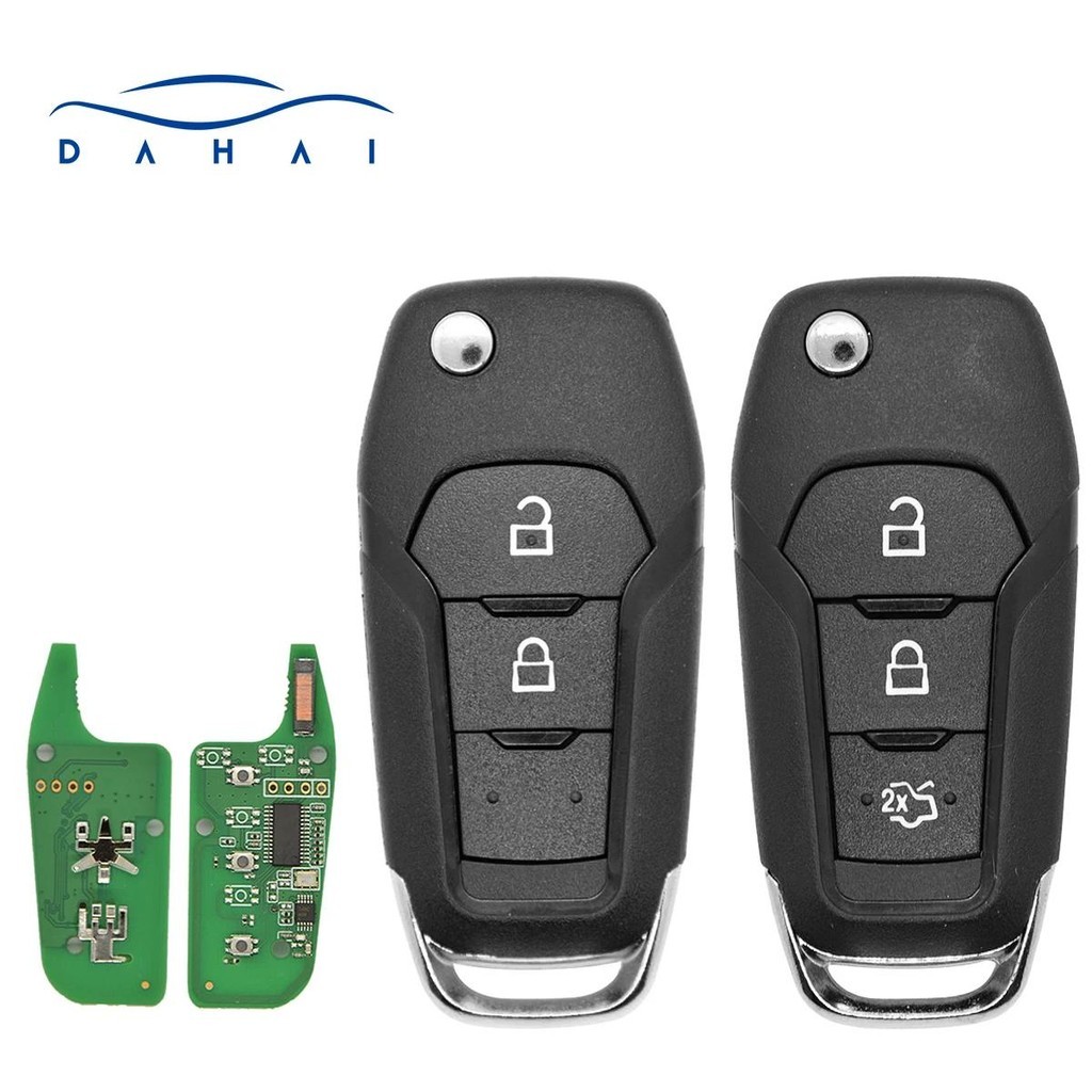 Dahai N5F-A08TAA รถรีโมทคอนโทรลคีย์สําหรับ Ford Escort Fusion 2013-2016 ID49Chip 433Mhz Auto สมาร์ท 