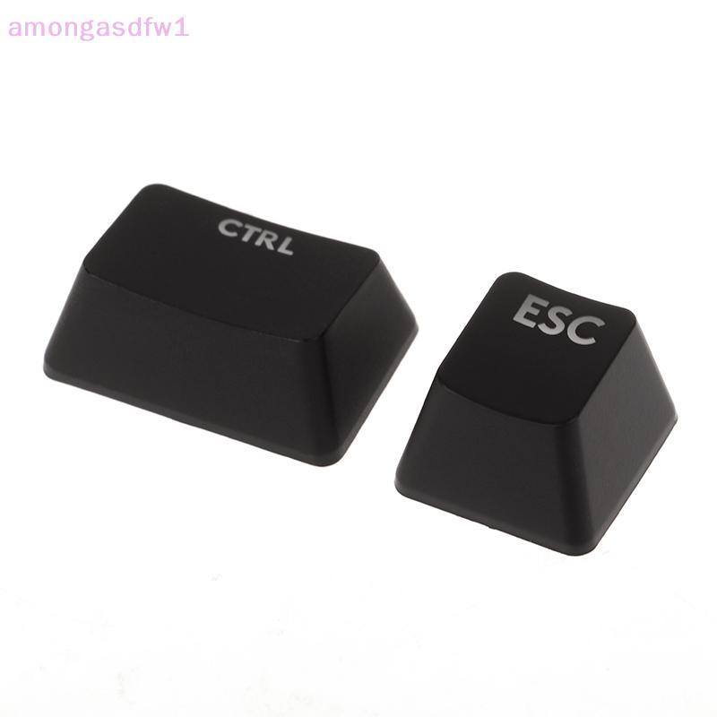 Amongassdfw1 เปลี่ยนหมวกสําหรับ G512 G513 พร้อม Romer-G Ctrl ESC Keycap คีย์บอร์ด Keycap ใหม่