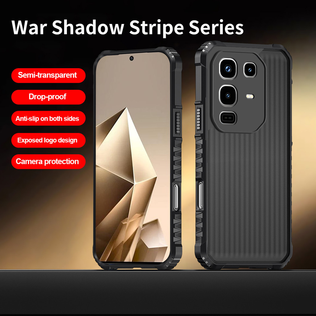 ปลอกสําหรับ Infinix 50 Pro Plus 50 50i Hot50 50Pro + Anti-Scratch โปร่งใสตะแกรงเคสโทรศัพท์เกราะกันกร