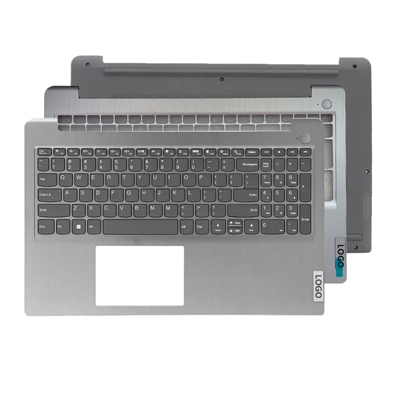 ใหม่สําหรับLenovo IdeaPad 3 15IAU7 3-15ABA7 15S 2022 Palm RESTคีย์บอร์ดBacklightโฮสต์ปกหลัง