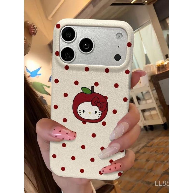 เคสโทรศัพท์เหมาะสําหรับiPhone 7 8 X XS XR XSMAX 11 12 13 14 15 16 17 Pro max Plus Air Polka Dot Appl