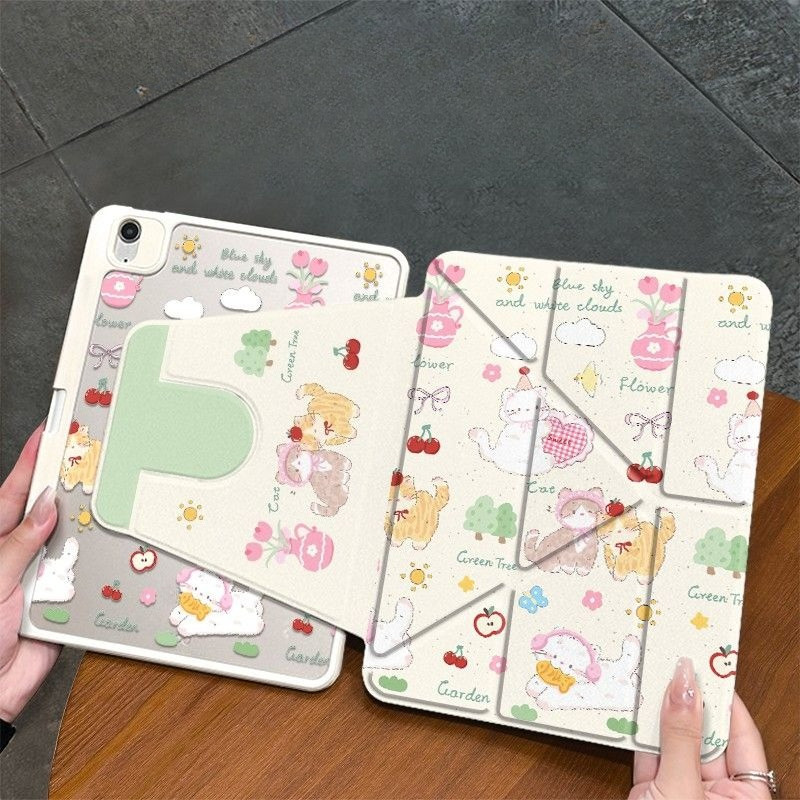 เคสป้องกันสําหรับ iPad M4 24S pro11 M2 Air6 M3 Air7 pro 12.9 air 11 Air4/air5 Air2 25S A16 gen11th G