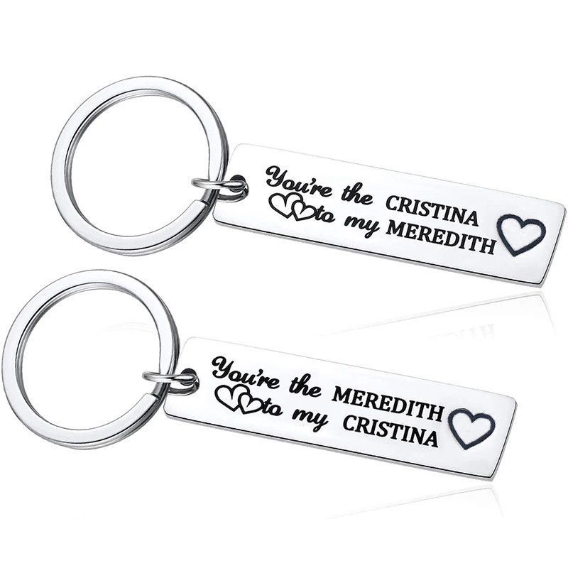 Soul Sisters พวงกุญแจ Youre The Cristina To My Meredith Ture Friends พวงกุญแจแรงบันดาลใจ Greys Anato