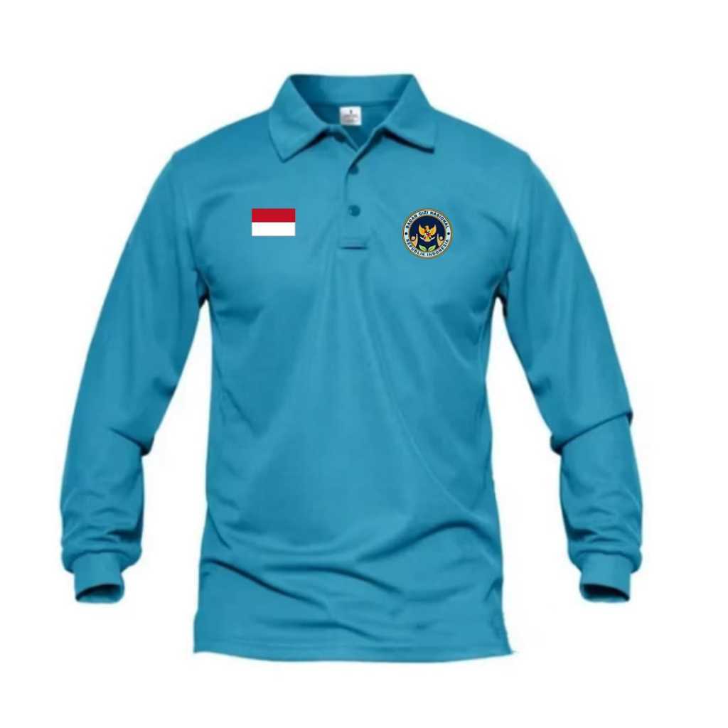 เสื้อโปโลตัวยาว BGN Logo เสื้อคอปก Unisex สําหรับผู้ชายและผู้หญิง โปรแกรม MBG