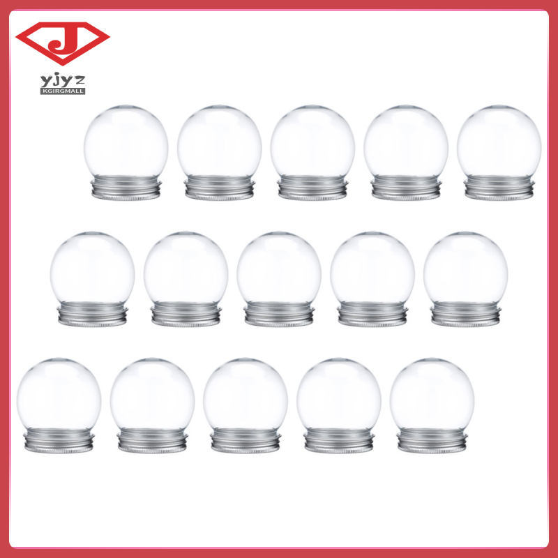 ลูกโลกหิมะแตก 15 ชิ้นสําหรับผู้ใหญ่ชุดพลาสติกแสนสนุก Candy Goble Craft yuanjingyouzhang