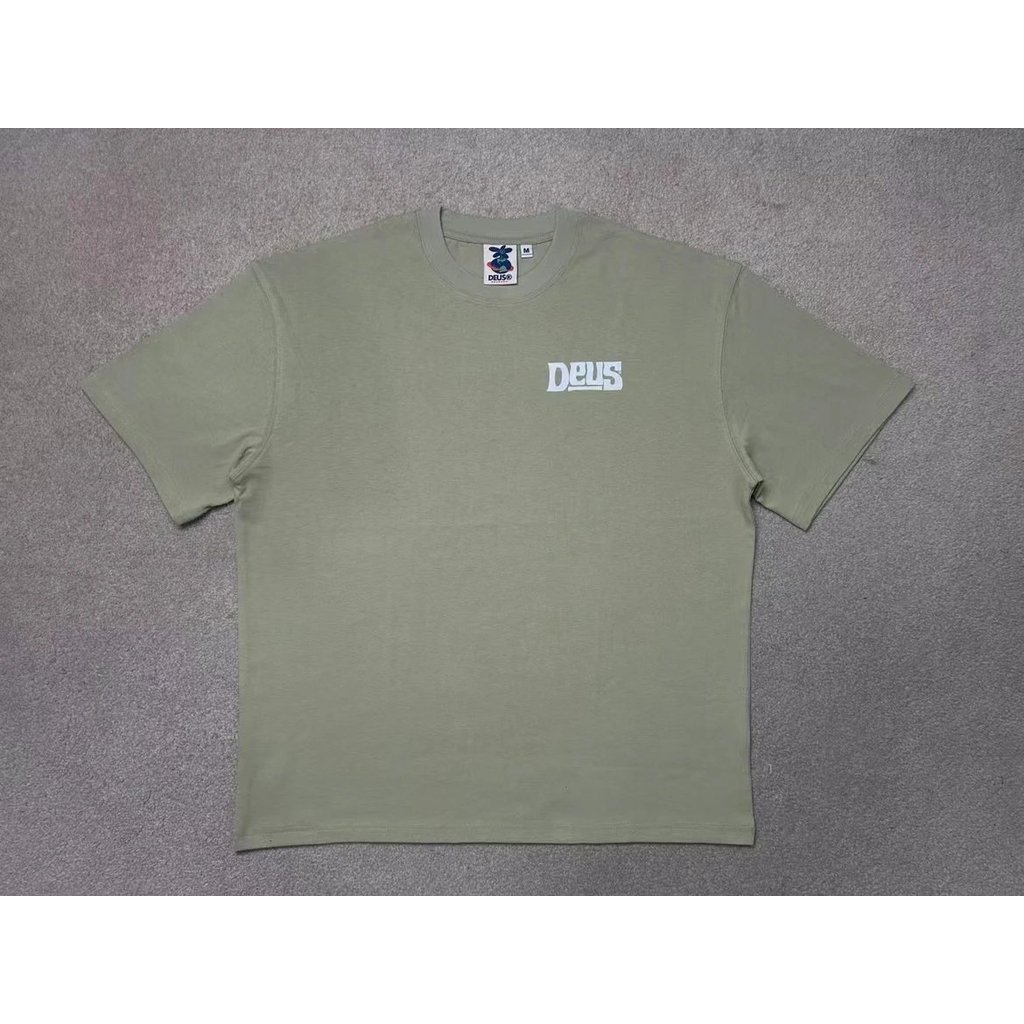 เสื้อยืดแขนสั้นผ้าฝ้ายแท้ De Deus