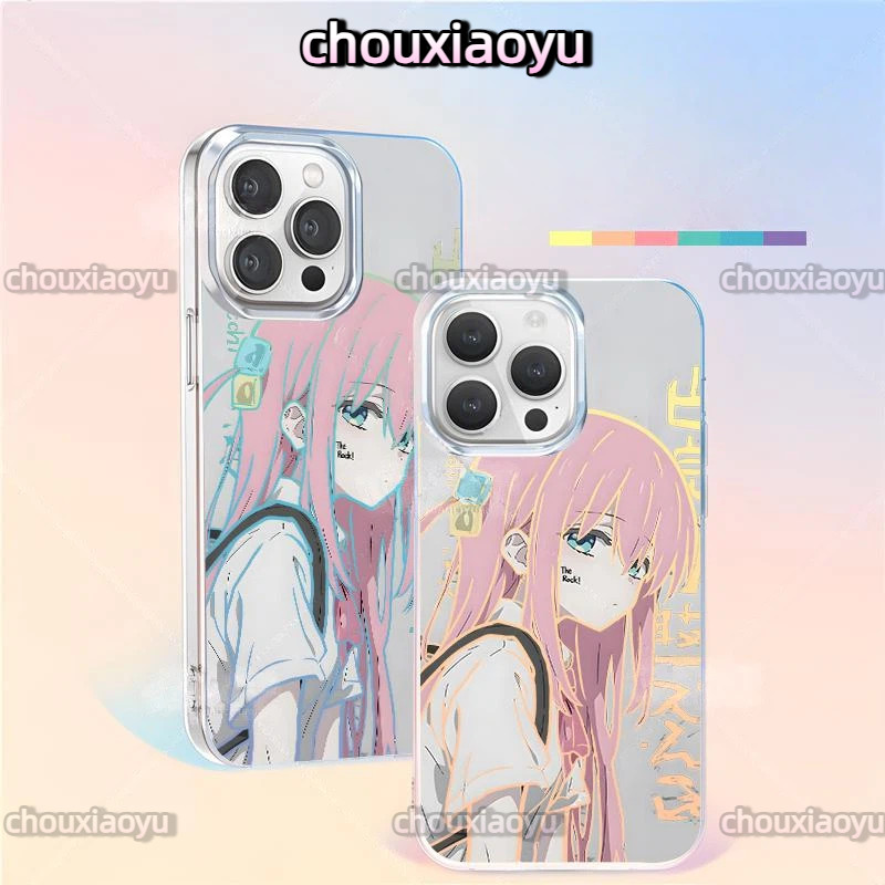 เหมาะสําหรับ VIVO IQOO15 IQOO13 IQOO12 IQOO11 IQOOZ9 Y36 V30 V40 เคสโทรศัพท์ Bocchi อะนิเมะ Aurora การเปลี่ยนสี
