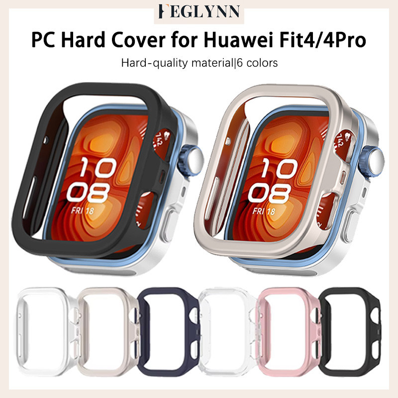 เคสกรณีป้องกันแข็ง for Huawei Watch Fit 4 เคส สมาร์ทว็อช ปกป้องหน้าจอโดยไม่มีฟิล์ม for HuaweiI Watch Fit 4 Pro