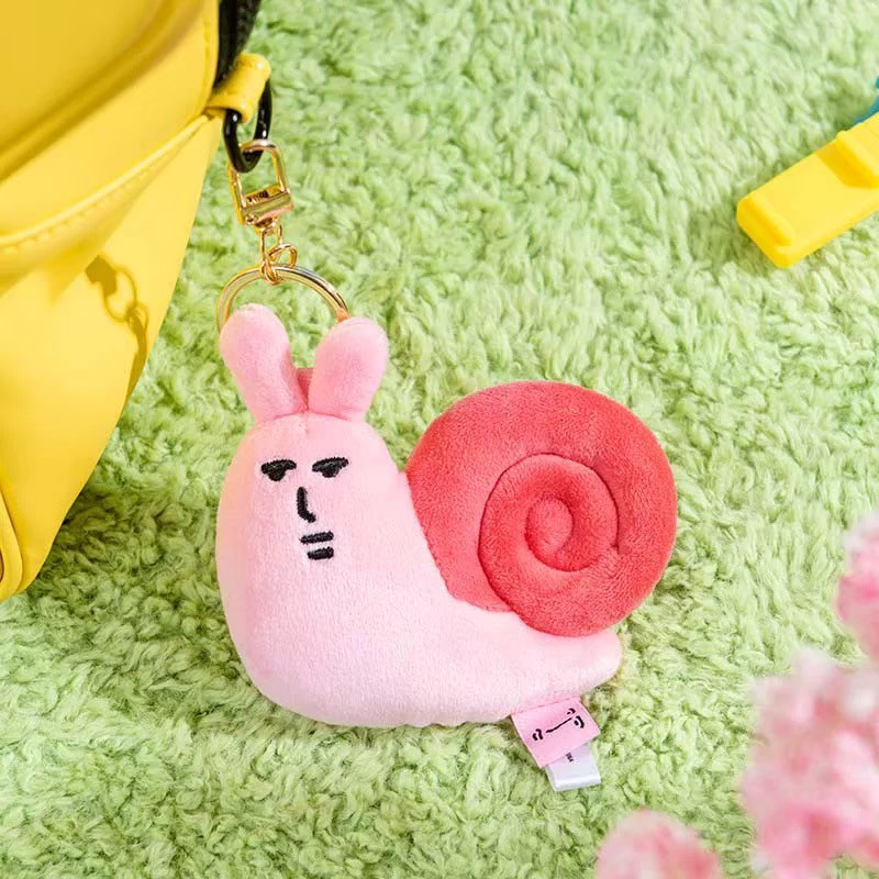 ส่งจากไทย🐌 พวงกุญแจ My Friend Rabbit ตุ๊กตาห้อยกระเป๋า น้องอืดผู้เฉยชา น่ารัก ติดกระเป๋า keychain 46