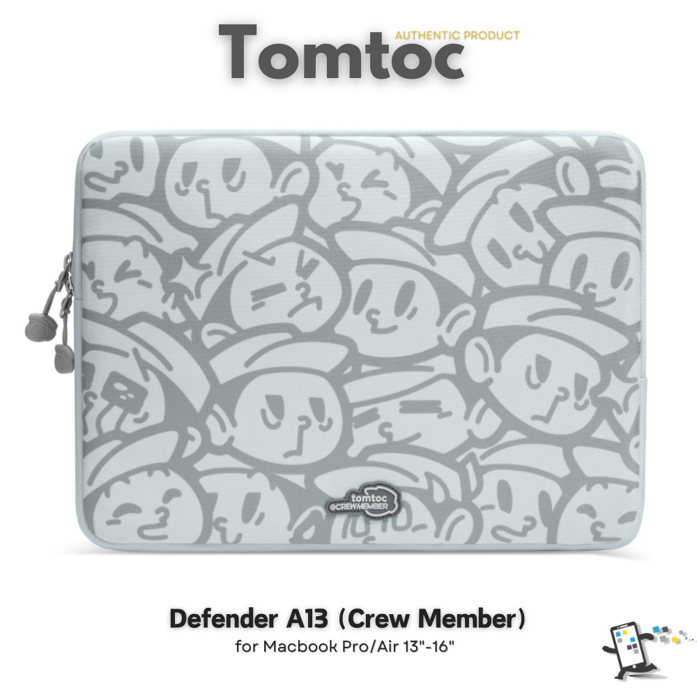Tomtoc Defender A13 (CrewMember) กระเป๋าสำหรับ Macbook Pro 14-16" และ Macbook Air 13-15"(พร้อมส่ง)