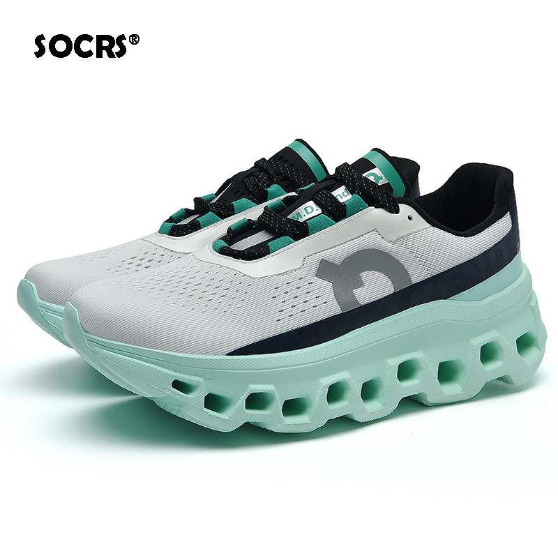 SOCRS รองเท้าวิ่งผู้ชาย 2026 ยืดหยุ่นสูง กันกระแทกดี ระบายอากาศได้ดี