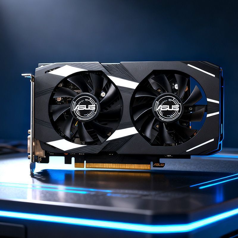 การ์ดจอ ASUS DUAL RTX3050 O6G Snow Leopard สำหรับพีซี