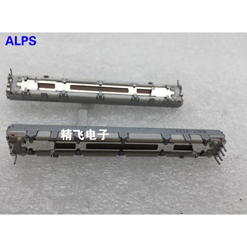 1 ชิ้น ALPS RS6011Y11600Q ลิงค์เดียวโดยตรงเลื่อนโพเทนชิโอมิเตอร์ B10K, ความยาวเพลา 15 มม.