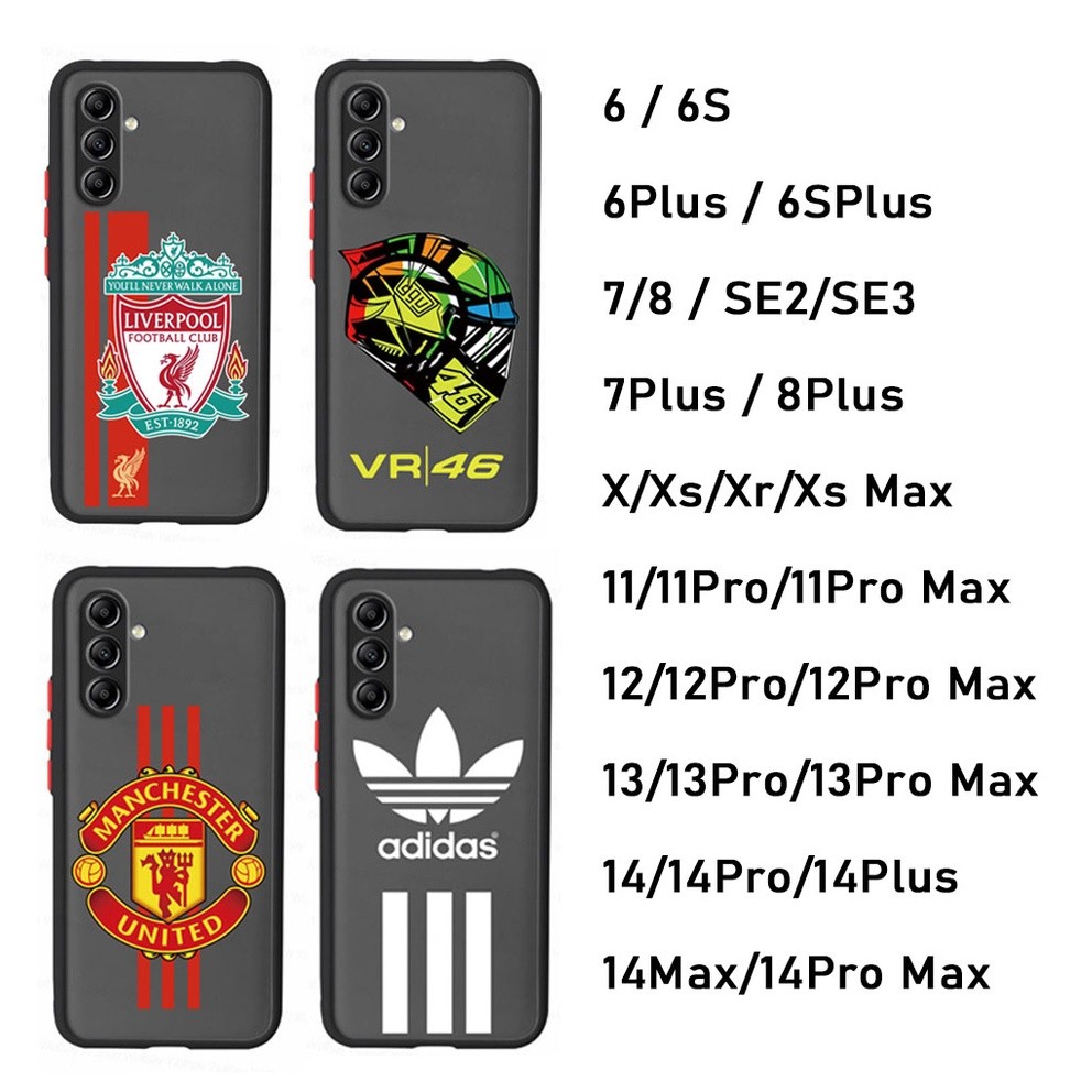 เคสกันกระแทก สำหรับ iPHONE 6/6S/6Plus/7/8/SE2/SE3/X/XS/XR/XS MAX/7Plus พร้อมส่ง ลายการ์ตูน เคสขอบนิ่