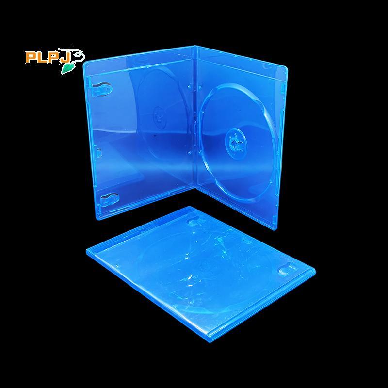 PLPJ 1PC CD Game Case ป้องกัน Boxpatible สําหรับ / Game Disk Holder Disk Case CD DVD Discs กล่องเก็บ
