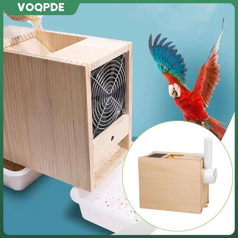 [voqpde] Millet Husk Separator Grain Winnower Birds เครื่องเป่าอาหารสําหรับ Millet