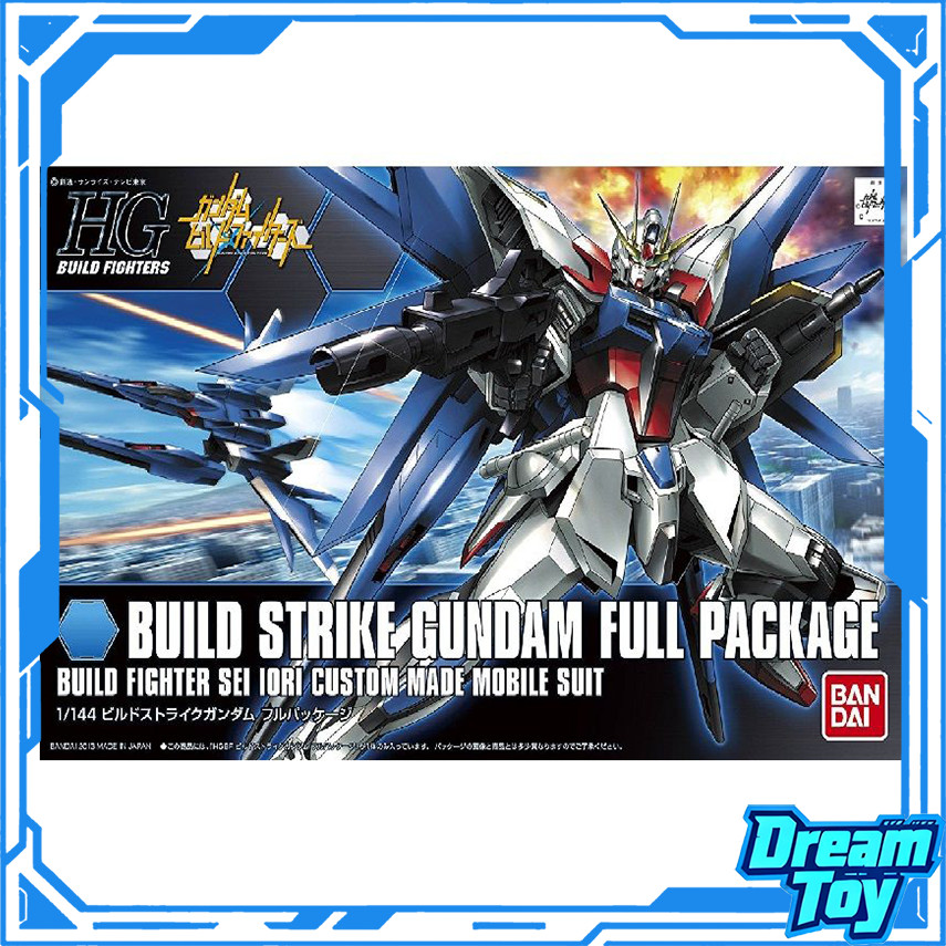Bandai HG Build Strike Gundam Full Package – สเกล 1/144 | กันดั้มสร้างนักสู้ | Sei Iori Custom Posea