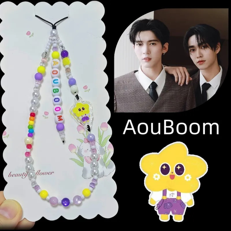 [สินค้าใหม่พิมพ์ลายเอง] AouBoom AouBoom gmm Doll จี้โซ่โทรศัพท์มือถืออะคริลิค สินค้าดาว