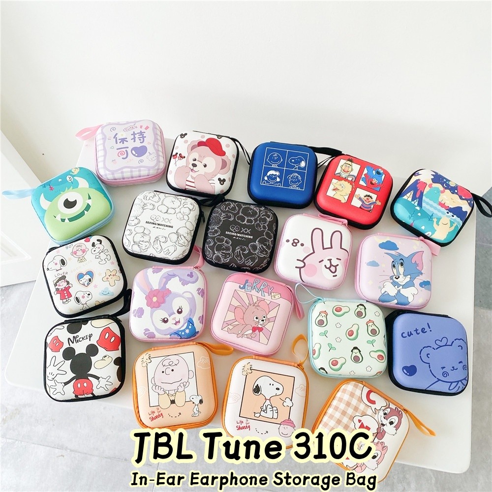 หูฟัง JBL Tune 310C แบบในหู ออกแบบสร้างสรรค์ มาพร้อมกระเป๋าพกพา