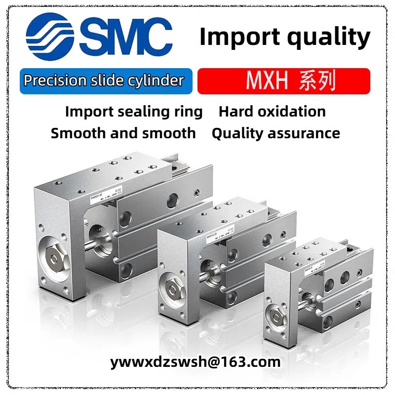 SMC Precision ตารางเลื่อนกระบอก MXH6 MXH16 MXH20 MXH10-5/10/15/20/25/30Z/40/50/60Z