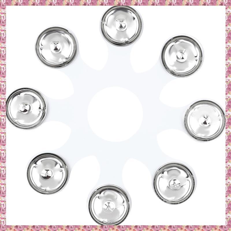 [VCR] ชุดกลองอุปกรณ์เสริม Cymbal Sound Effect Hi-Hat สําหรับกลองชุดอุปกรณ์เสริม Cymbal Bell Ring 8 ก