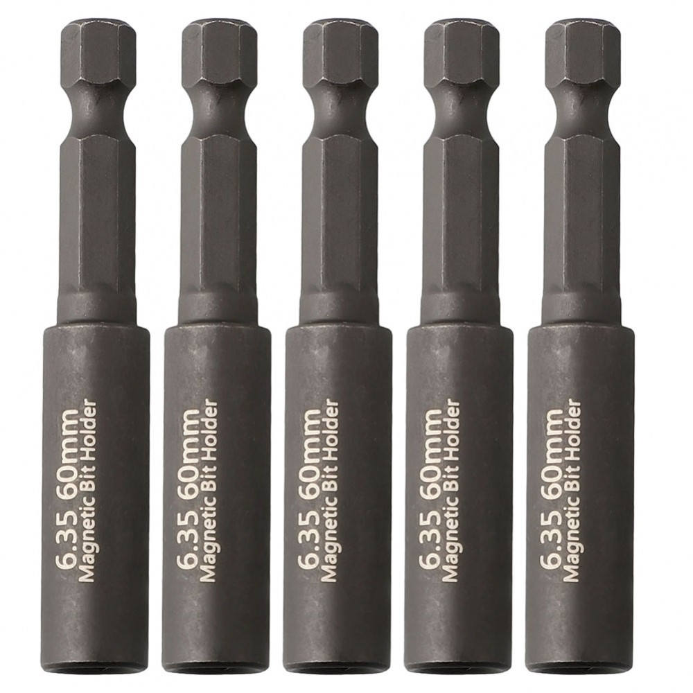 2ชิ้น14ใน ก้านขยายไขควงแม่เหล็กที่ใส่บิตอย่างรวดเร็วและง่ายต่อการเข้าถึง