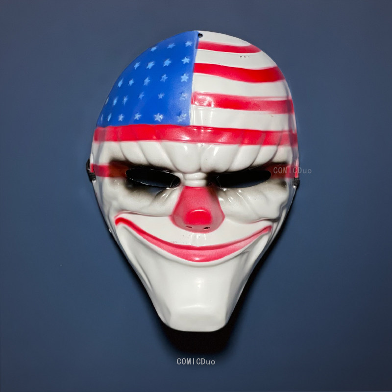 หน้ากาก หน้ากากประสิทธิภาพ Joker ตลกสยองขวัญ PVC พลาสติก Masquerade Party