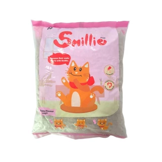 Smillie สไมล์ลี่ กินง่าย เม็ดแมว ลดเค็ม อาหารแมว แบบเม็ด แมวโต รส ปลา แซลมอน ทูน่า ขนาด 1 KG