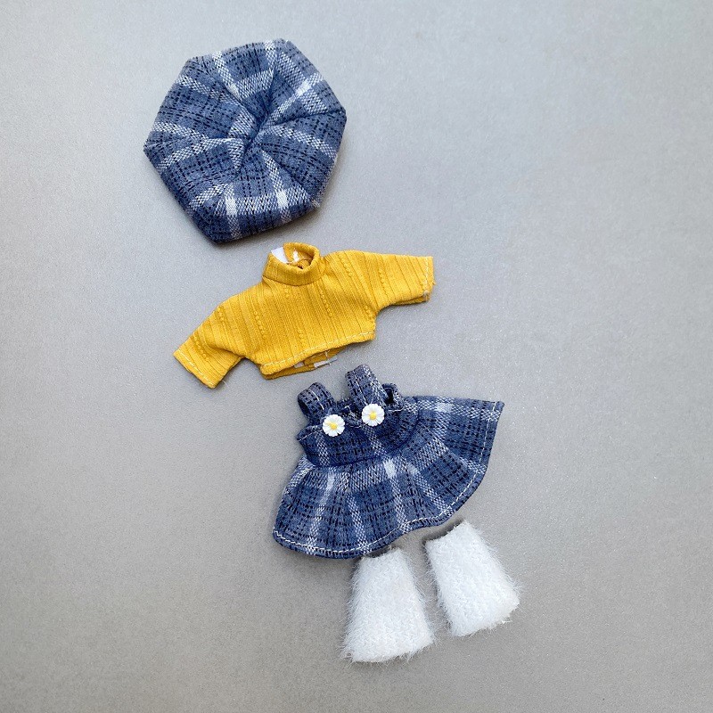 16 ซม.ตุ๊กตาเสื้อผ้าชุดน่ารักสาเหตุเสื้อผ้าชุด Fit ถึง 1/8 Bjd ตุ๊กตา OB11/ YMY/ GSC สวมใส่แต่งตัว 1/12 ตุ๊กตาอุปกรณ์เสริม