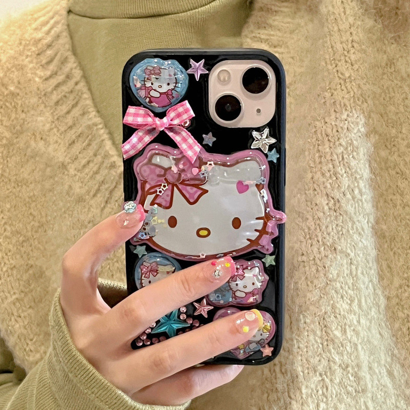 KT Cat เคสโทรศัพท์ 14plus Apple กันกระแทกสาวร้อน iPhone17promax - รูปที่ 5