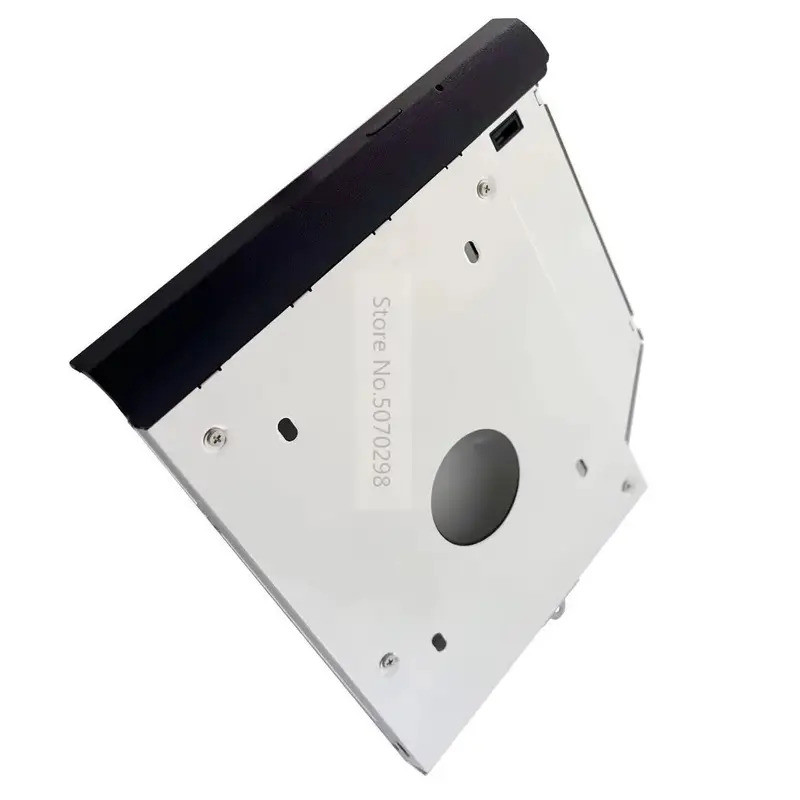 9.5 มม.2nd 2.5 ฮาร์ดไดรฟ์ HDD SSD Optical bay Caddy Bracket Bezel สําหรับ Acer Aspire V3-572G V3-532