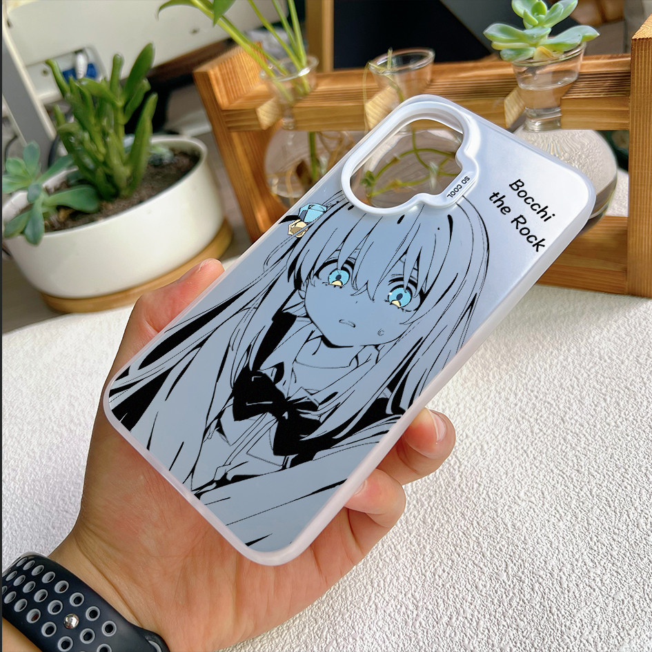 Bocchi the Rock Micro Matte Hard เคสโทรศัพท์สําหรับ POCO X7 X6 X5 F8 Ultra F8 Pro F7 F6 Pro F5 กันกระแทก POCO ฝาครอบ