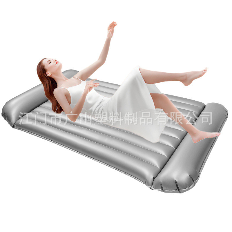 พีวีซี หมอนคู่ 150x200 ซม. ที่นอนน้ําทําให้พองนวดเตียงฉีดน้ําสามารถเตียงลมคู่เตียงพองขายส่ง