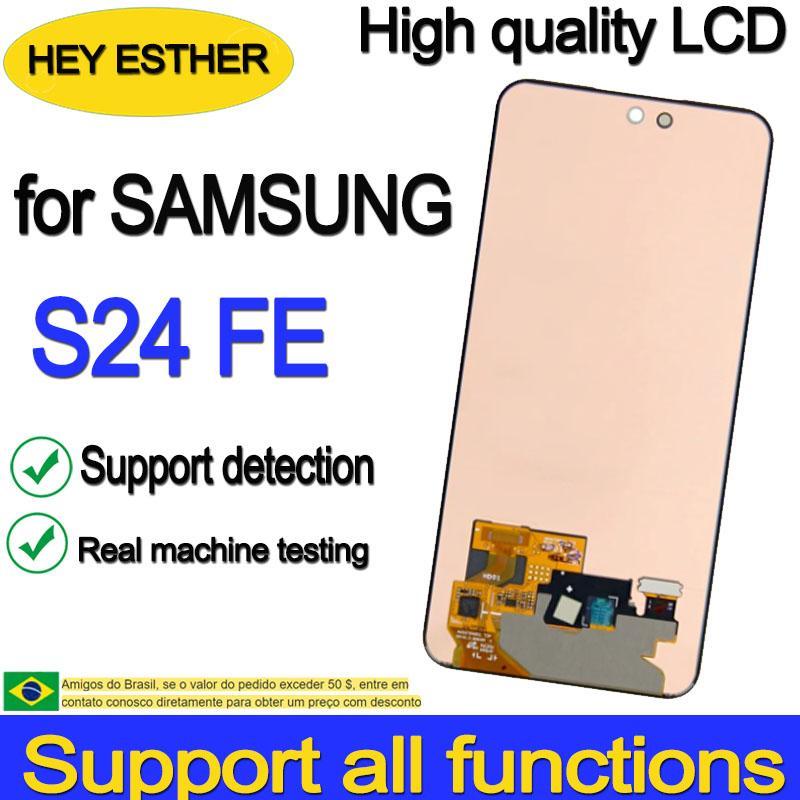 120hz 6.7 นิ้ว AMOLED สําหรับ Samsung Galaxy S24 FE หน้าจอ LCD สําหรับ samsung s24fe lcd S721B, S721