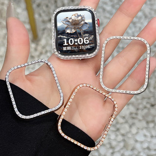 เพชร Bling Hard PC สําหรับ Huawei นาฬิกา Fit 4/4 Pro/3 Anti Gores เปลือกชุบ Hollow ป้องกันหน้าจอกรอบกันชนอุปกรณ์เสริมสําหรับ Smartwatch Huawei Fit 4/4 Pro/3
